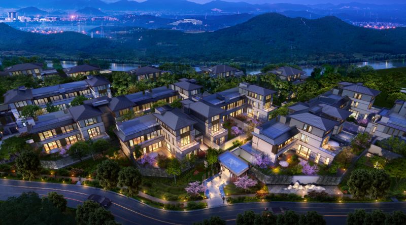 海亮御香园房价多少,院藏徽州别墅