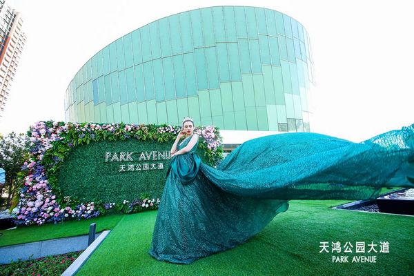 天鸿公园大道二期,天鸿公园大道侧规划