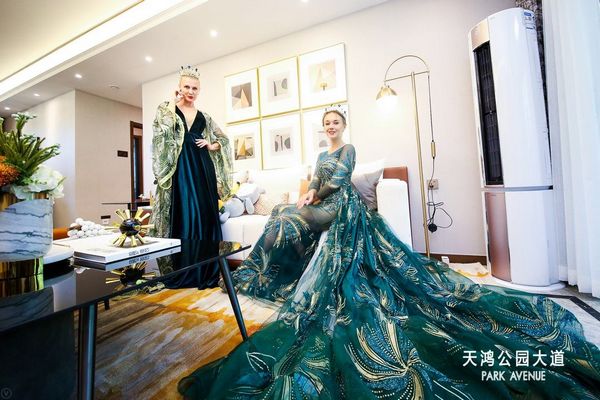 天鸿公园大道二期,天鸿公园大道侧规划