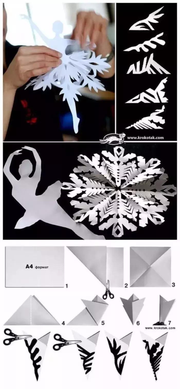 创意剪纸制作教程图解,传统剪纸创意图案