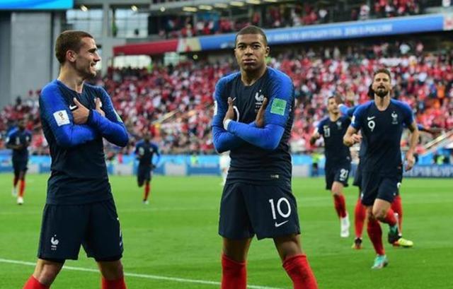 足球名场面姆巴佩庆祝动作,韩国男足世界杯进球集锦视频