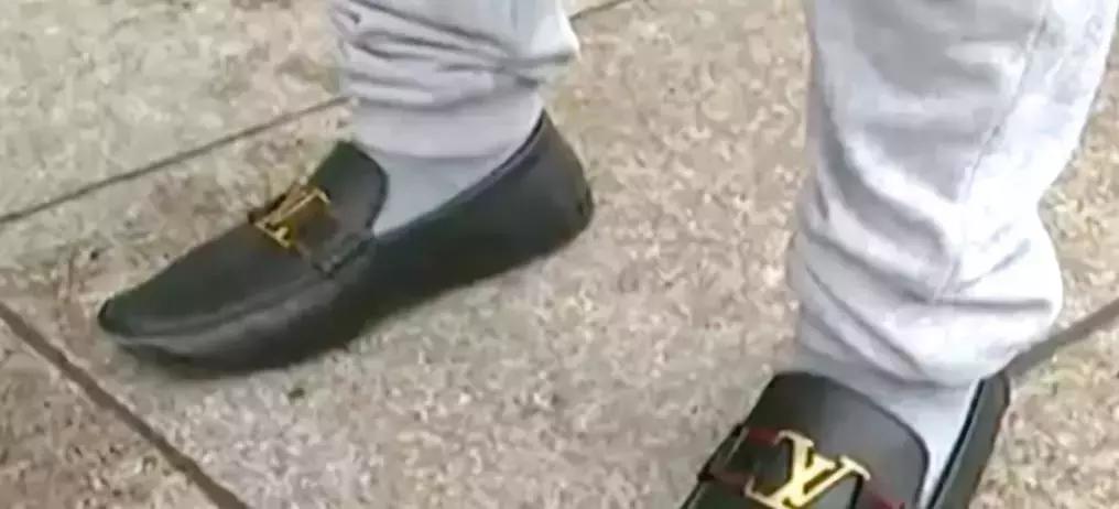 8500块钱买的lv鞋子出现质量问题,lv开裂鞋