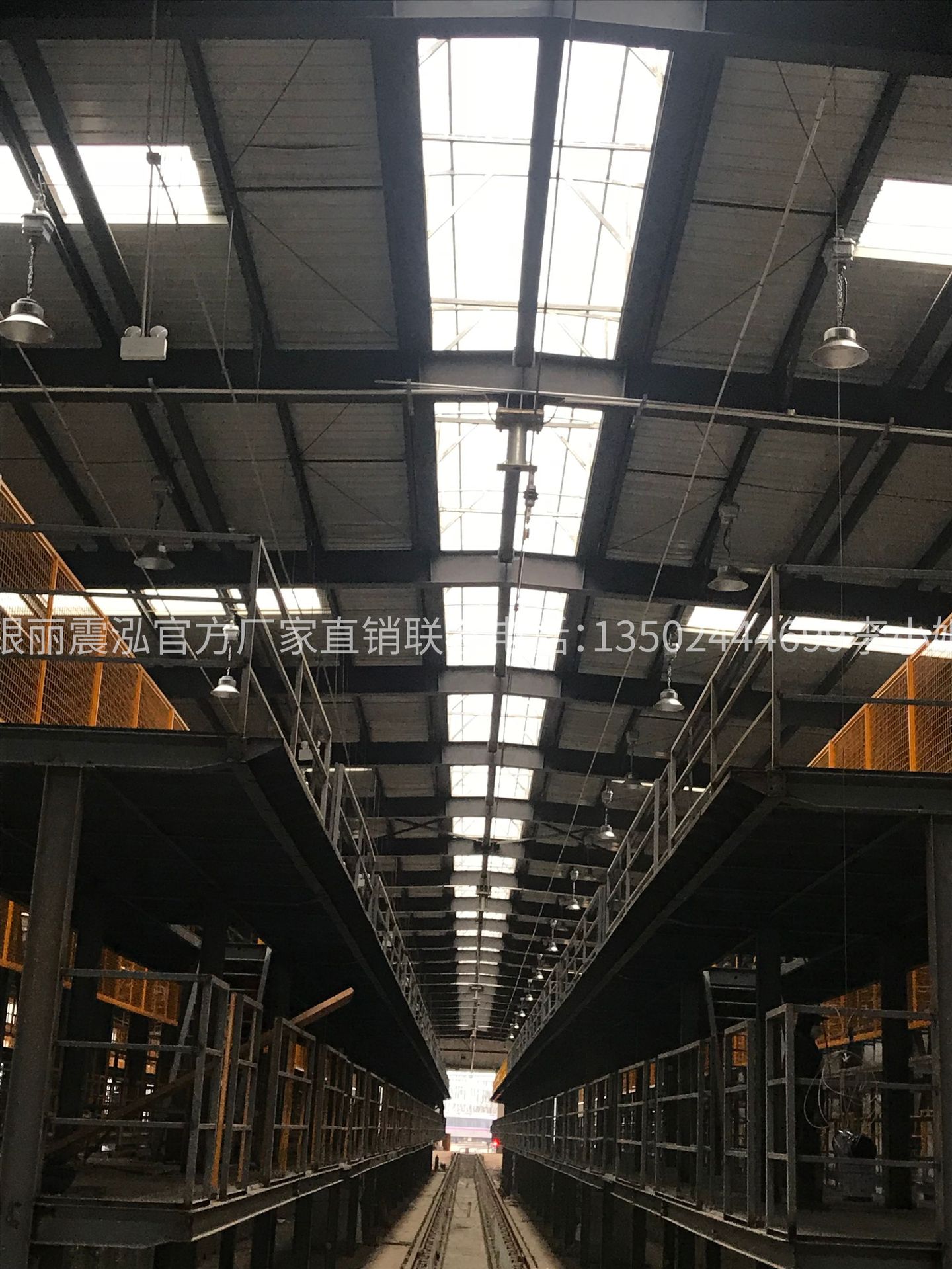 工矿灯手动升降装置,工业大型升降照明灯