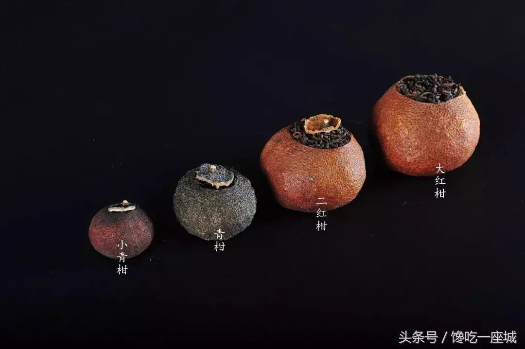 2018年“头采”小青柑，两种风味，用料豪放，一泡一颗，过瘾！
