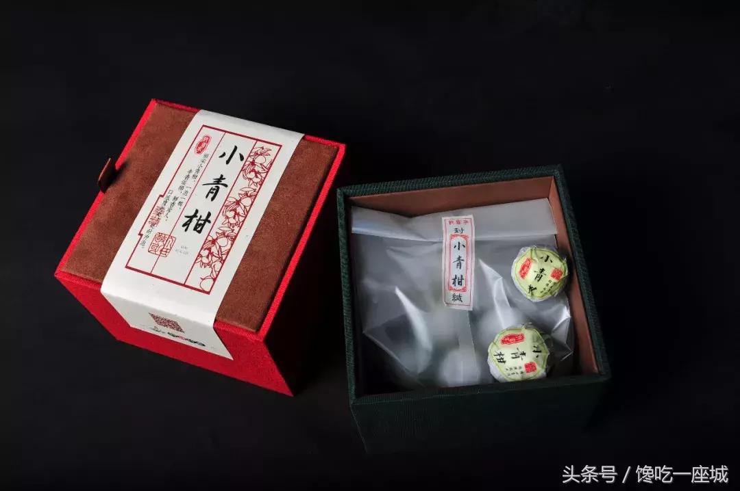 2018年“头采”小青柑，两种风味，用料豪放，一泡一颗，过瘾！