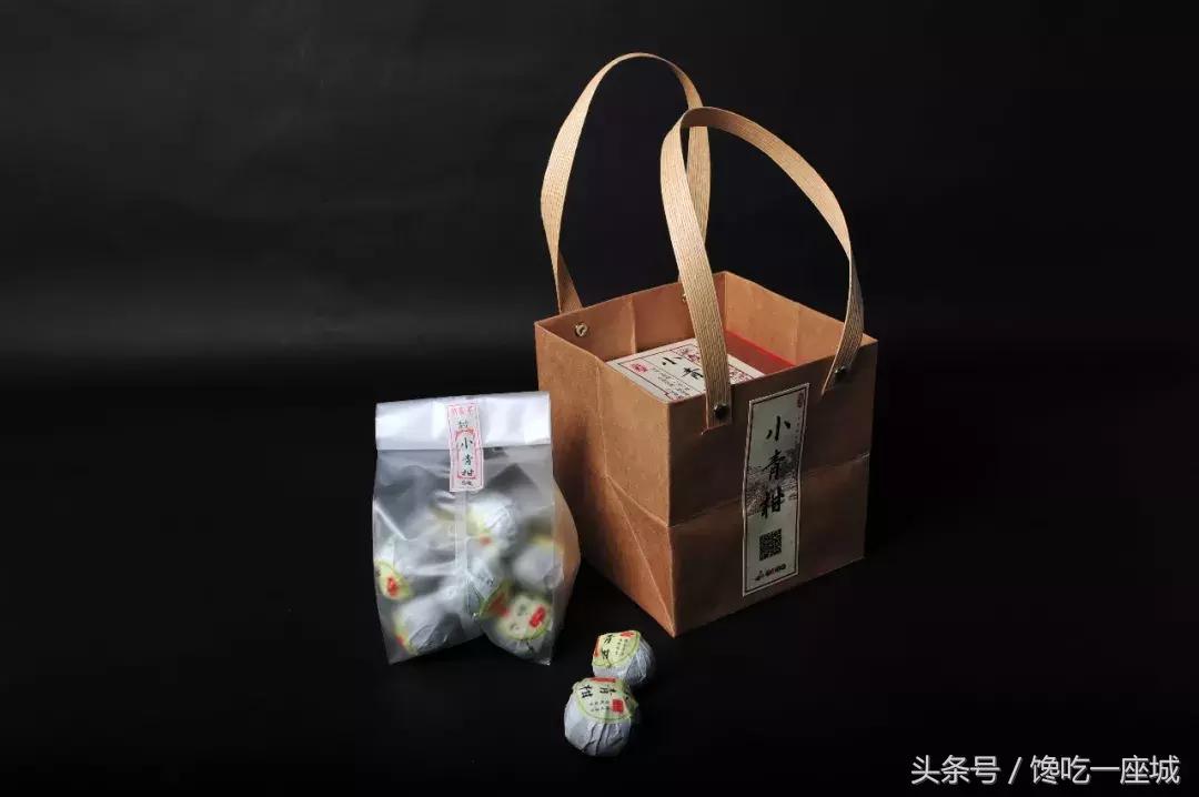 2018年“头采”小青柑，两种风味，用料豪放，一泡一颗，过瘾！