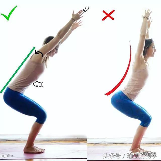 练瑜伽什么动作不耸肩拱背,瑜伽初学者做不好平衡体式怎么办