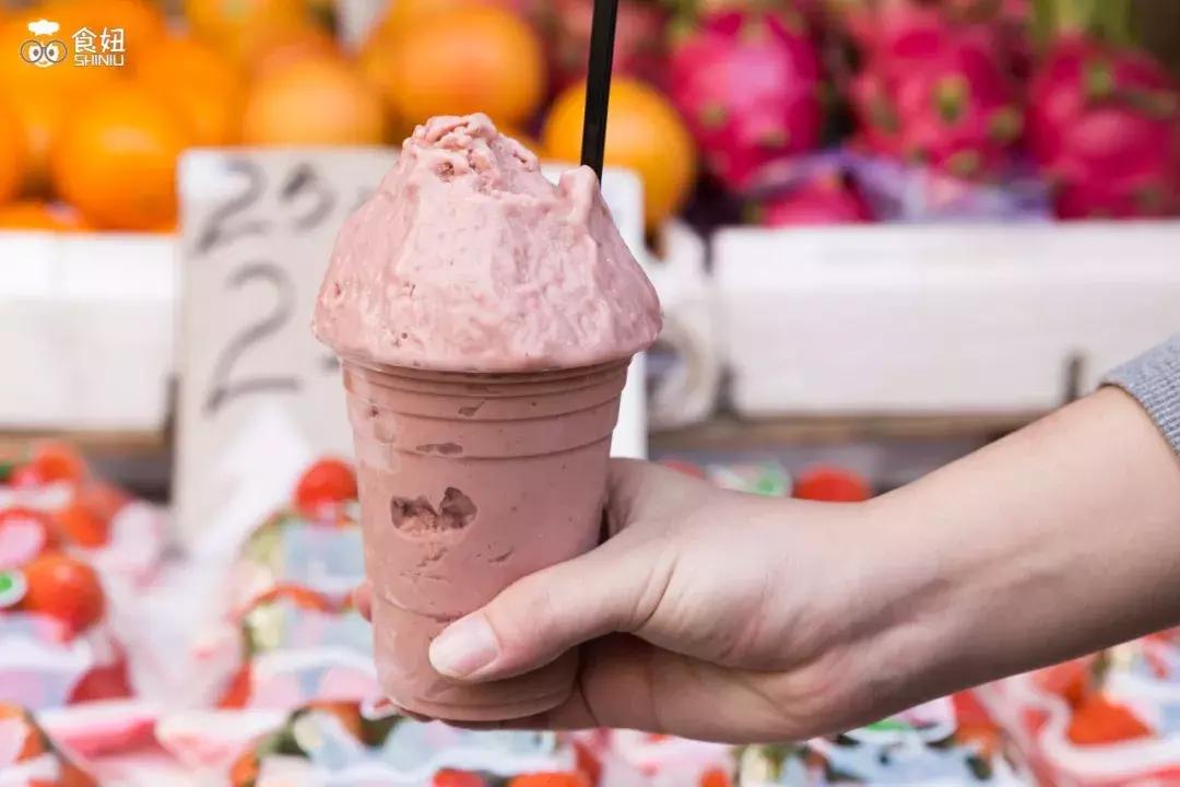 芒果炒冰12元一杯,珠海纯水果炒冰