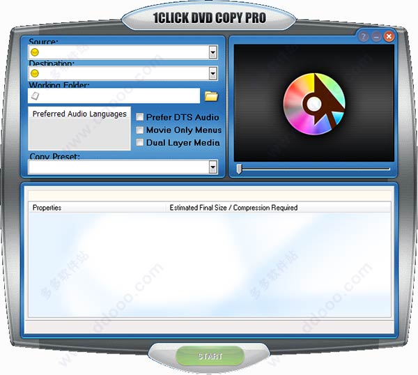 1ClickDVDCopyPro破解版(全功能DVD复制软件)v5.1.2.5