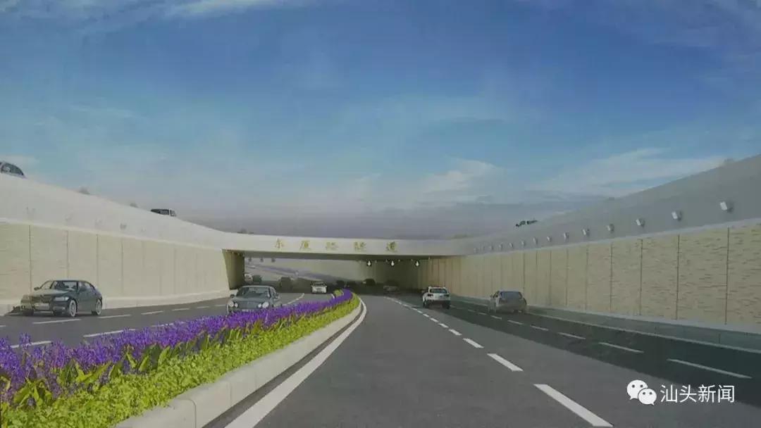 汕头市市内快速通道路线图,汕头黄河路快速路线图