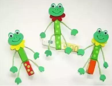 夹子手工制作幼儿园教具,幼儿园手工木夹子手工制作