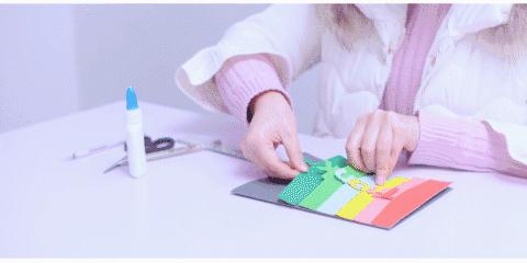 小学生心愿贺卡简单又漂亮小机关,一二三年级简单的心愿贺卡新学期