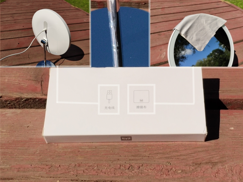 yeelight高清感应化妆镜,Yeelight化妆镜