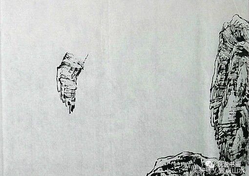 完整山水画绘画过程,各种山水画的基本画法