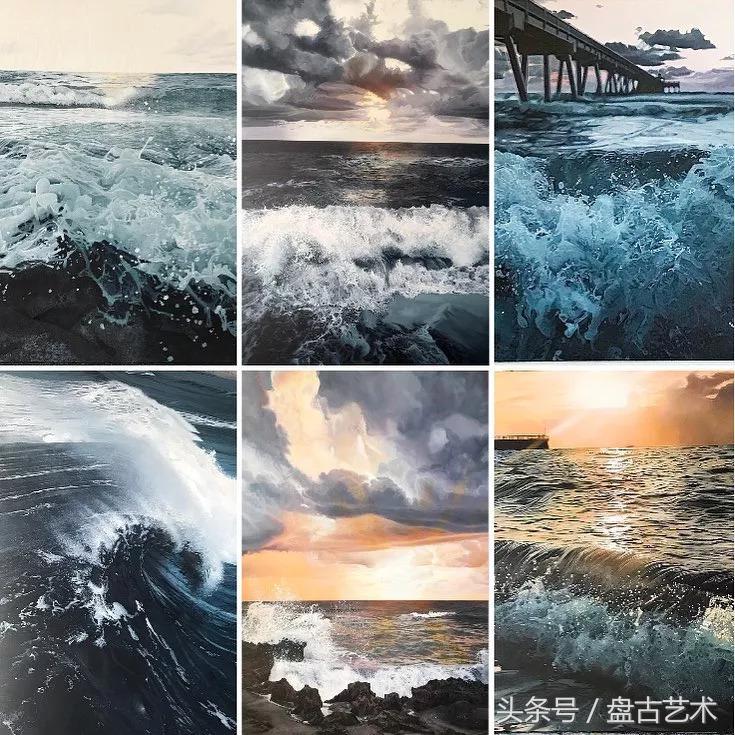 惹不起了不起！00后都画成这样了（盘古文化艺术油画国画批发