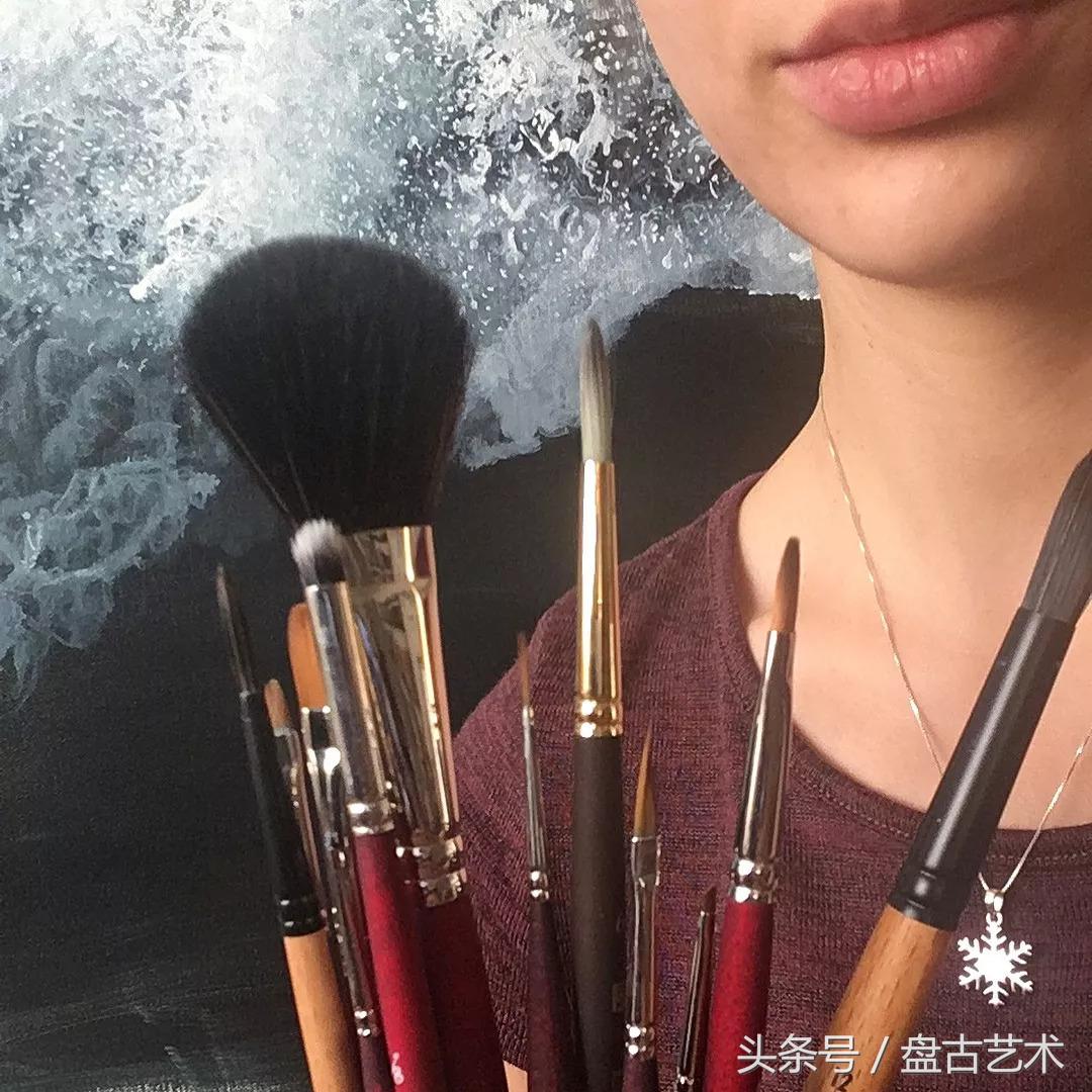 惹不起了不起！00后都画成这样了（盘古文化艺术油画国画批发