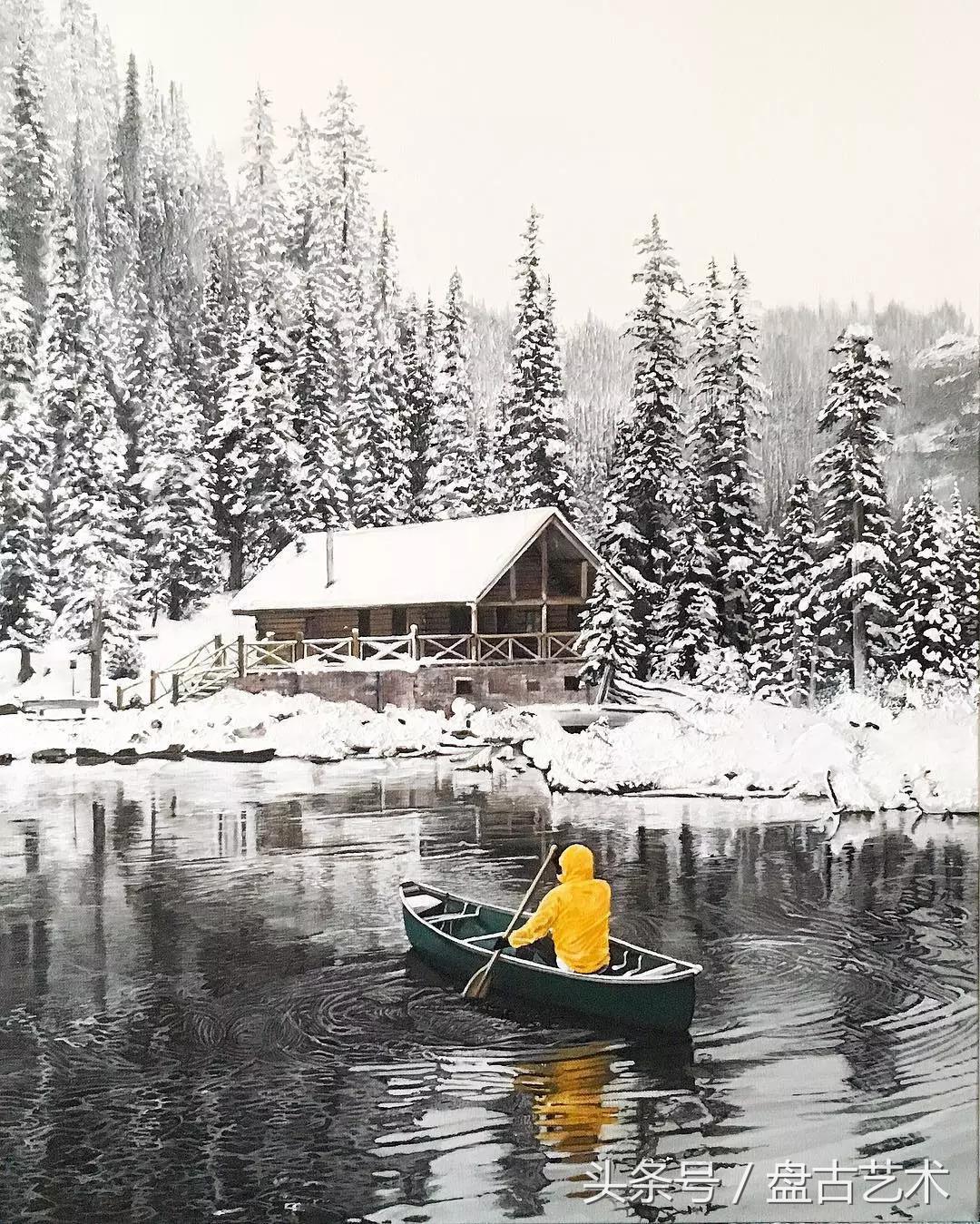 惹不起了不起！00后都画成这样了（盘古文化艺术油画国画批发