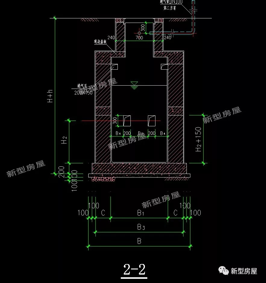 农村自建房排污管如何接入化粪池,农村自建房化粪池施工注意事项