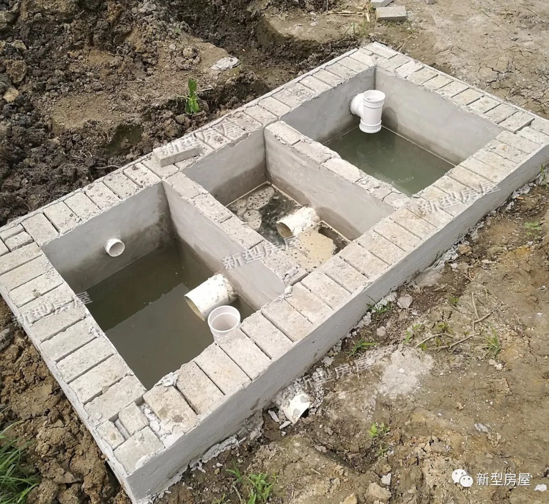 农村自建房排污管如何接入化粪池,农村自建房化粪池施工注意事项