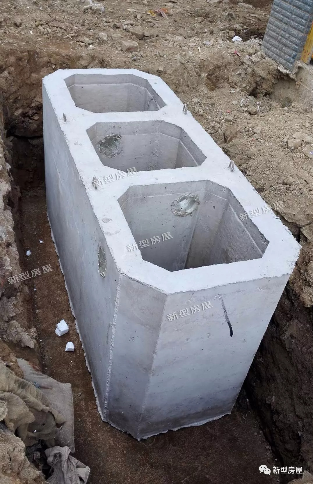 农村自建房排污管如何接入化粪池,农村自建房化粪池施工注意事项