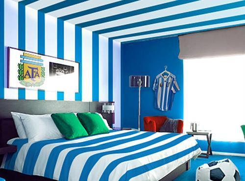 世界杯装修也疯狂，欣赏一下铁杆球迷的家