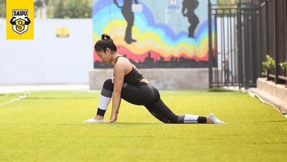 如何练出鞠婧祎同款笔直大长腿,怎样练长腿和直腿