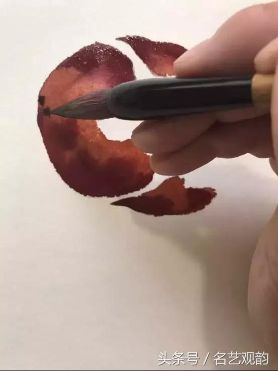 中国画技法之没骨画法的经典范画,没骨画法和写意画的区别