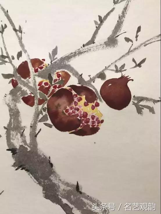 中国画技法之没骨画法的经典范画,没骨画法和写意画的区别