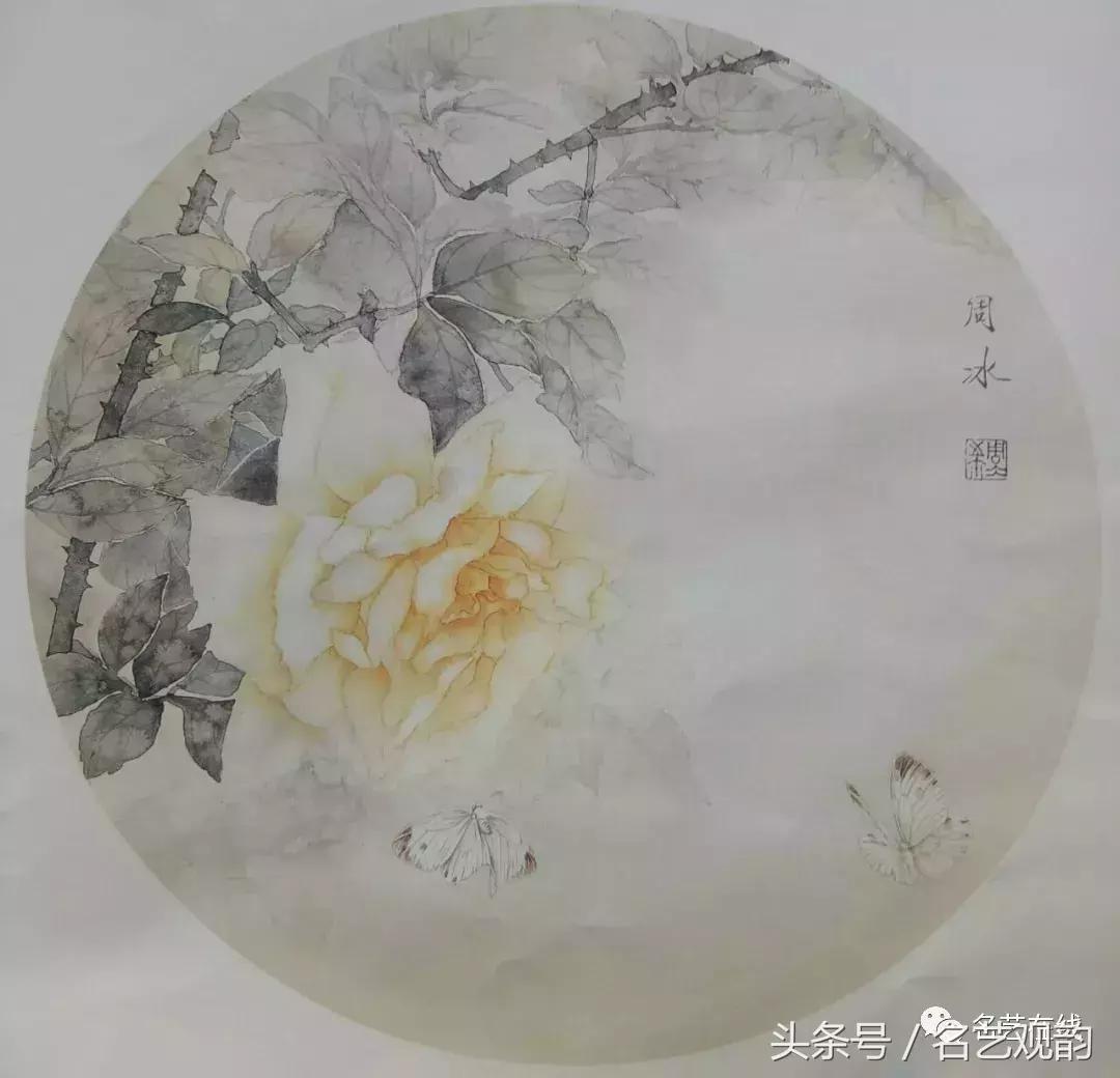 中国画技法之没骨画法的经典范画,没骨画法和写意画的区别