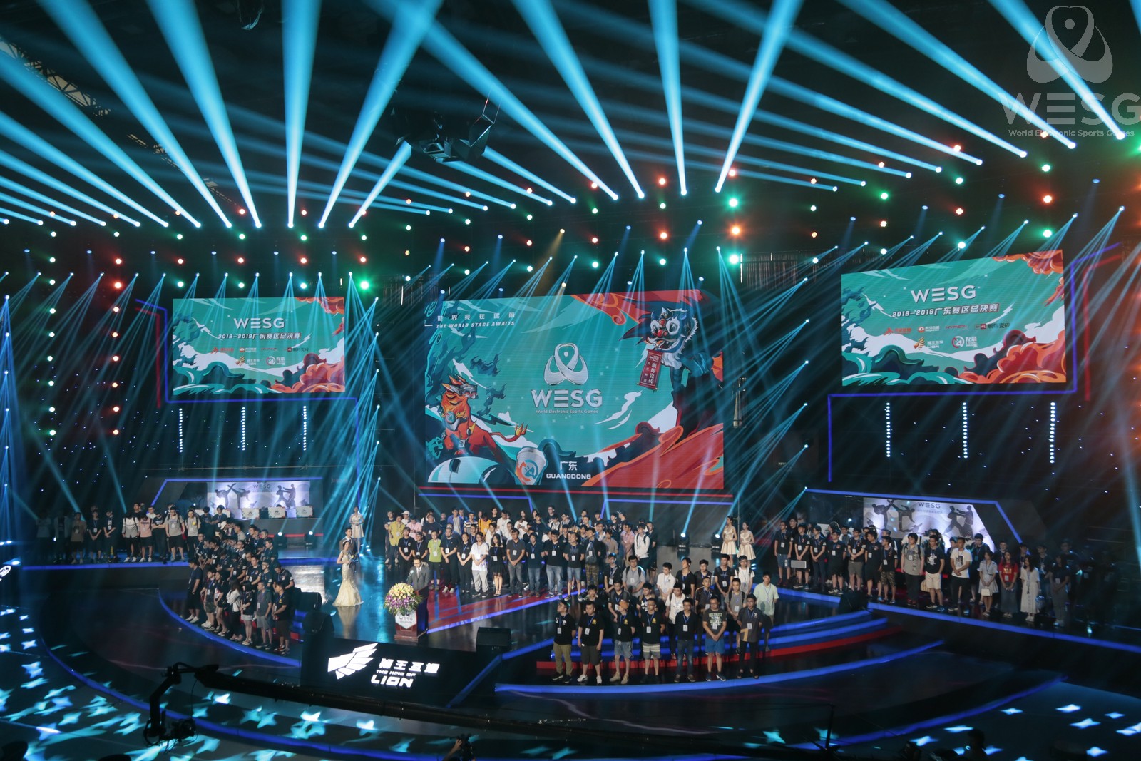 wesg全球总决赛,wesg广东站决赛