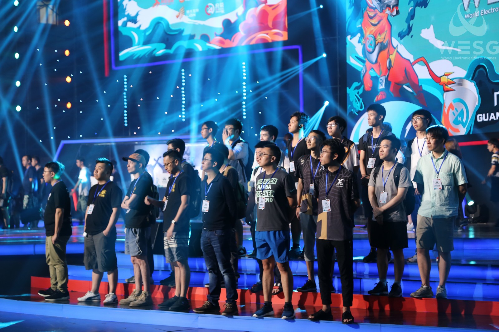 wesg全球总决赛,wesg广东站决赛