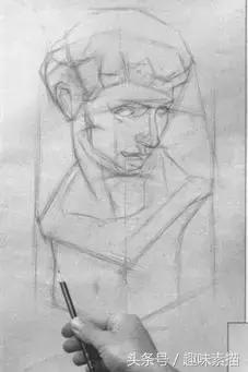 素描的人物画,感恩党素描人物画