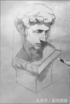 素描的人物画,感恩党素描人物画