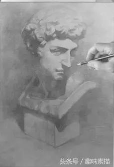 素描的人物画,感恩党素描人物画