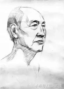 素描的人物画,感恩党素描人物画