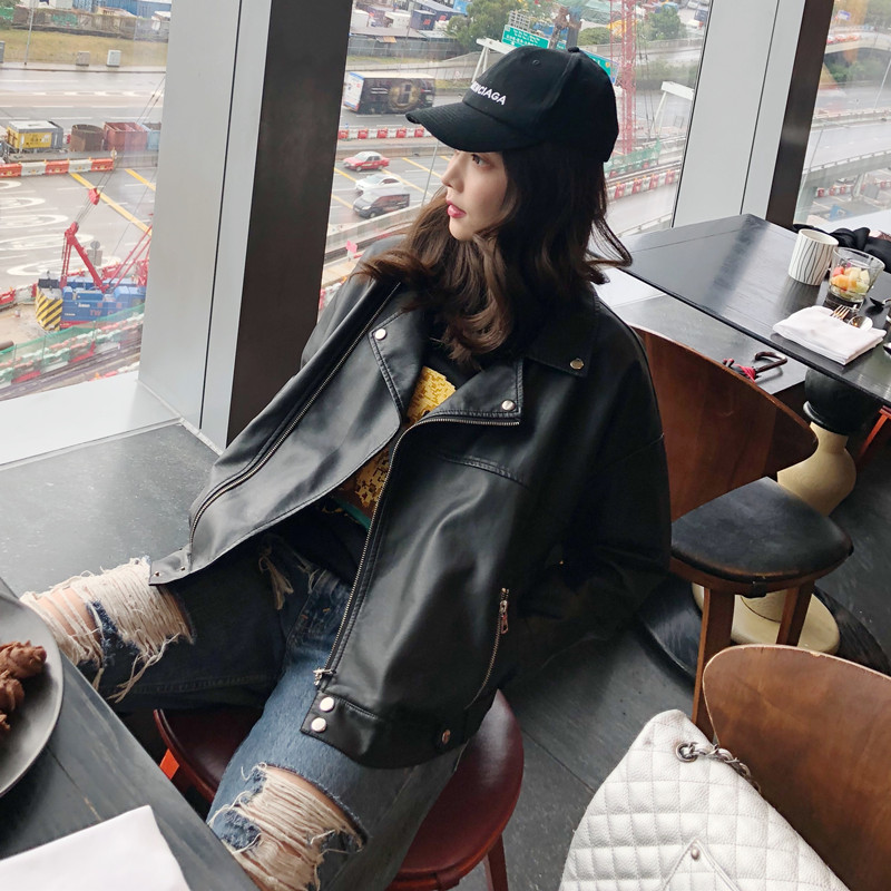 帅气硬朗的皮衣留给最懂时尚的你,个性十足的皮衣外套时髦又个性