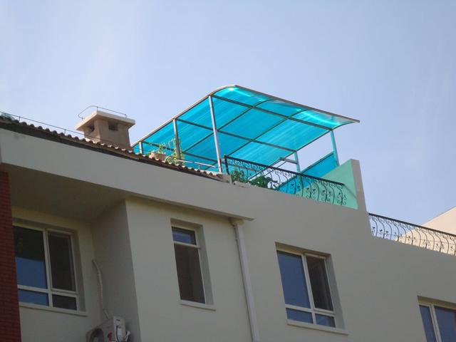 40平方做耐力板雨棚要多少钱,耐力板雨棚安装厂家报价