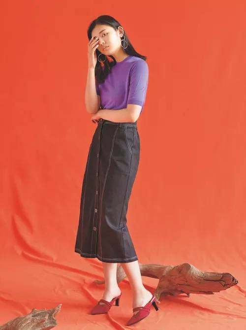 英伦圆头中跟粗跟单鞋搭配,新款圆头平底鞋秋季穿搭