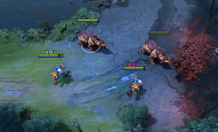 dota德鲁伊肉熊流最高伤害,dota德鲁伊的熊带圣剑会掉吗