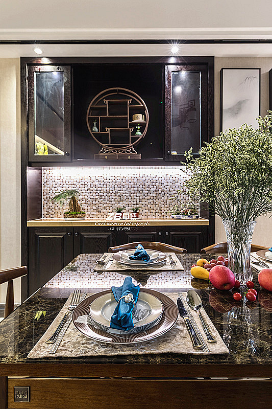 龙湖98平4房2厅2卫轻奢装修效果图,龙湖名景台装修效果图