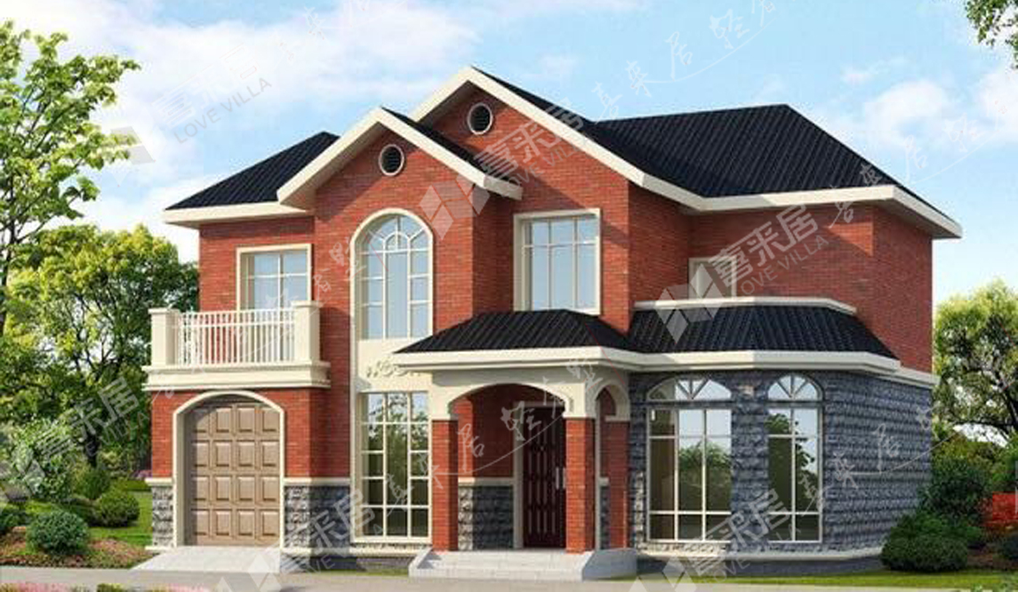 让人惊艳的房屋设计,最新农村独院房子效果图及设计图