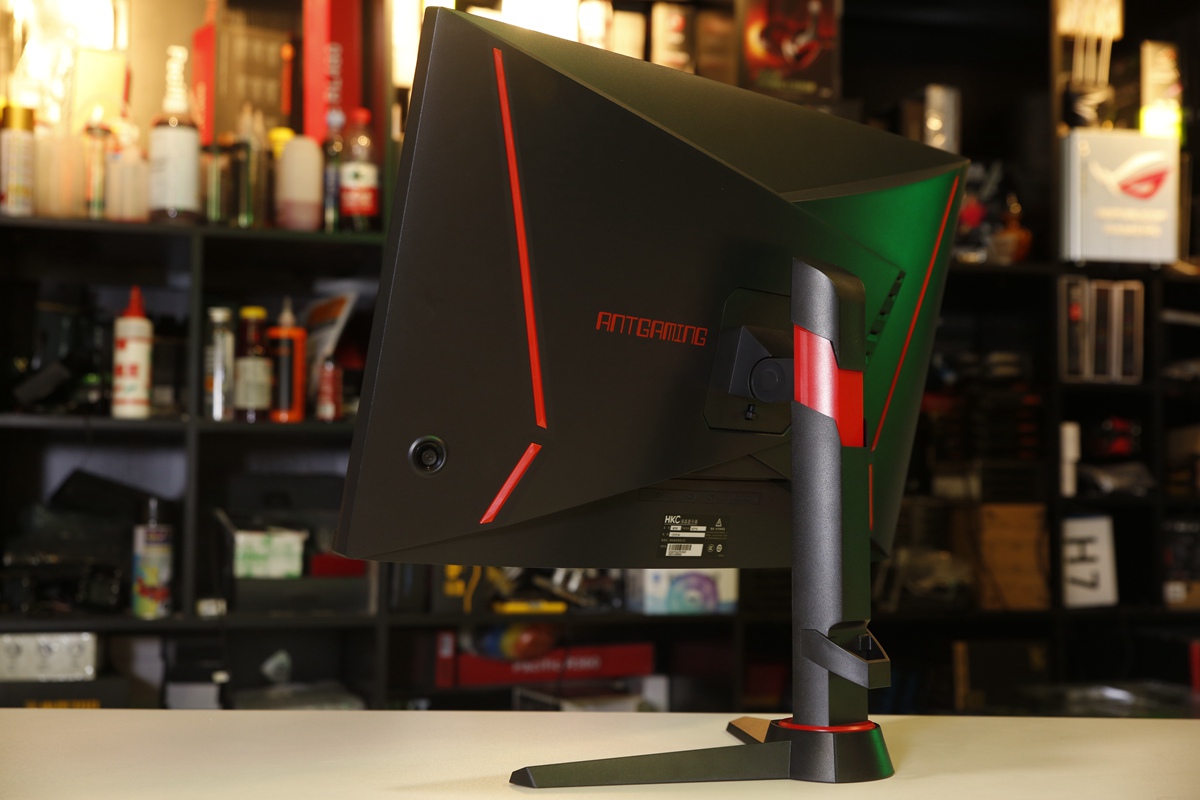 hkctg271q显示器评测开箱,hkctg271q白色显示器测评