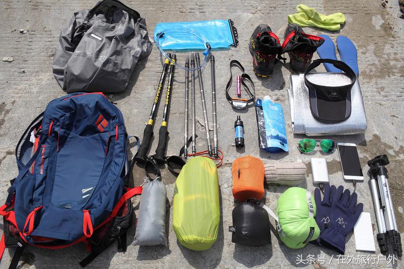 将轻量化进行到底——20L背包的千八雪地露营