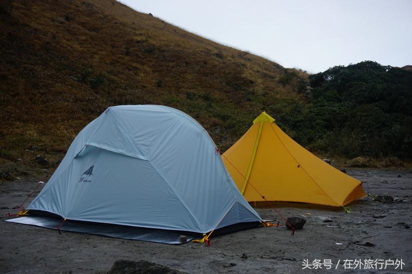 将轻量化进行到底——20L背包的千八雪地露营