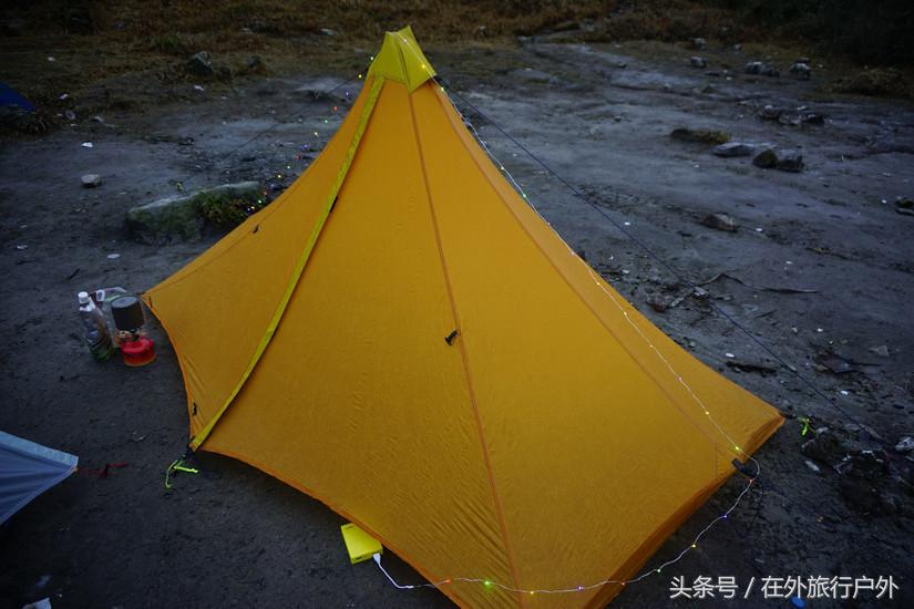 将轻量化进行到底——20L背包的千八雪地露营