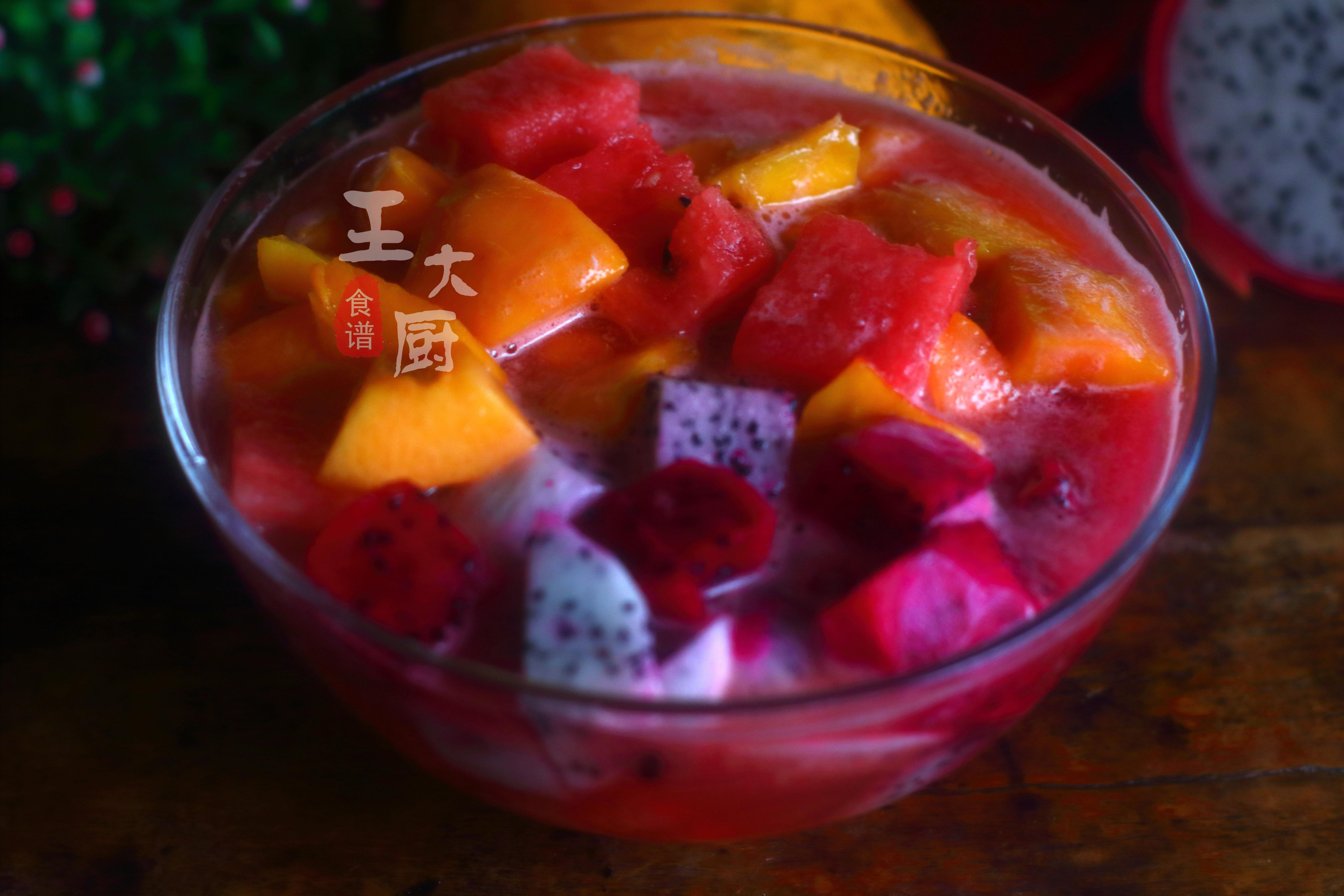 做法简单又好吃的水果捞,怎么制作西瓜水果捞