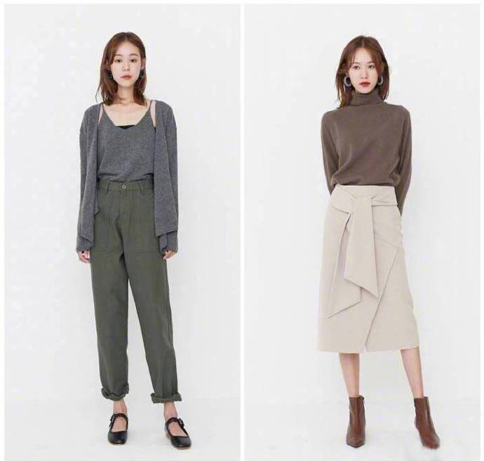 初秋穿搭女生学生党难看可穿,5套秋季穿搭分享简单时髦又时尚