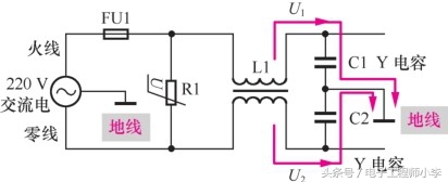 安规电容为什么通高频阻低频,抗干扰电容内部结构图解