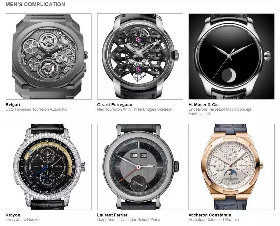 钟表界奥斯卡，国产表居然……