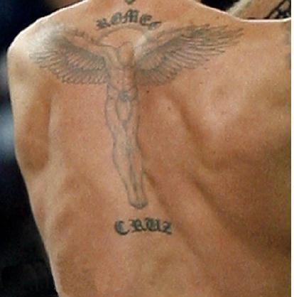 贝克汉姆的身上纹,贝克汉姆是什么时候纹身的